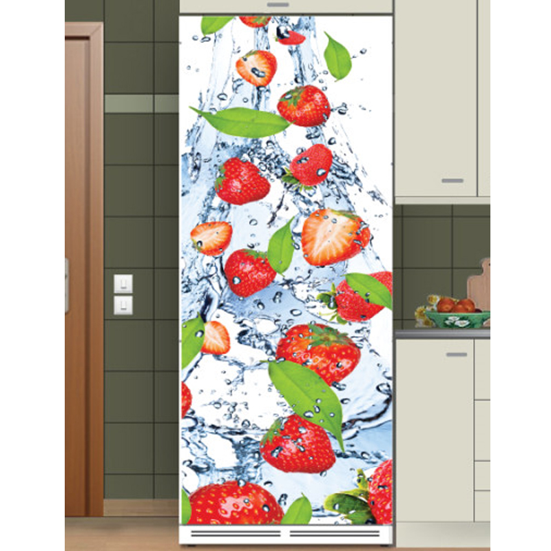 Αυτοκόλλητο ψυγείου με Φράουλες 2